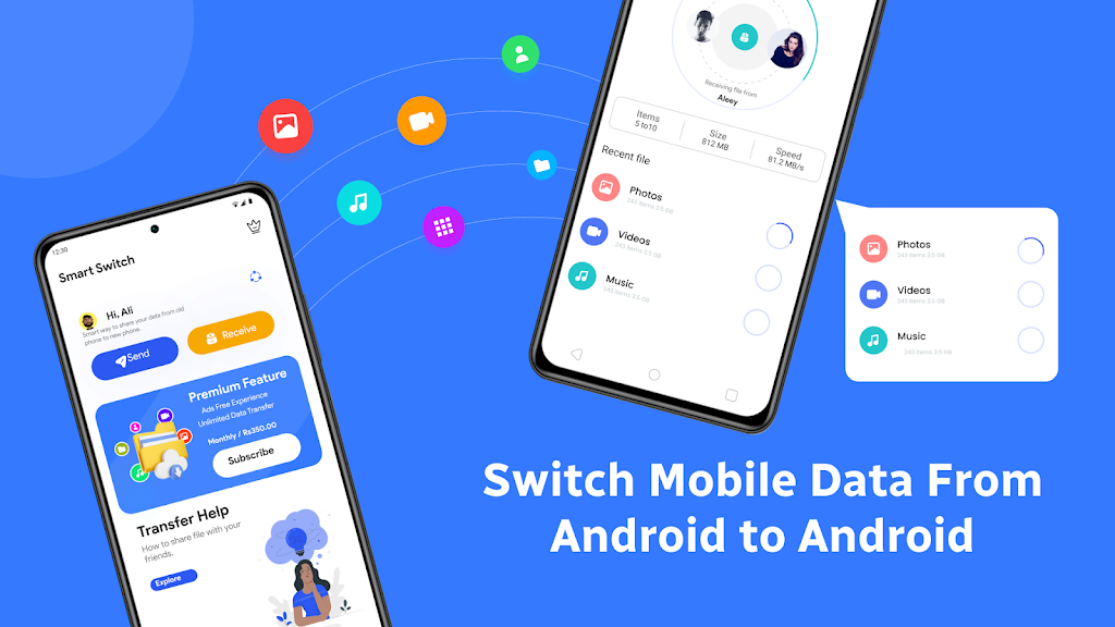 Switch Mobile - Data Transfer Screenshot2