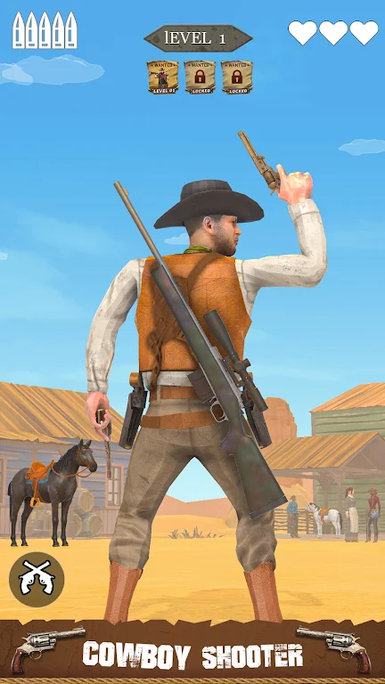 West Shooting Cowboy Games Screenshot1