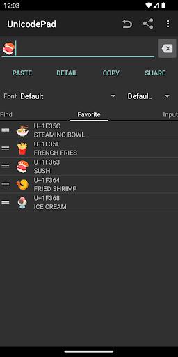 Unicode Pad Screenshot4