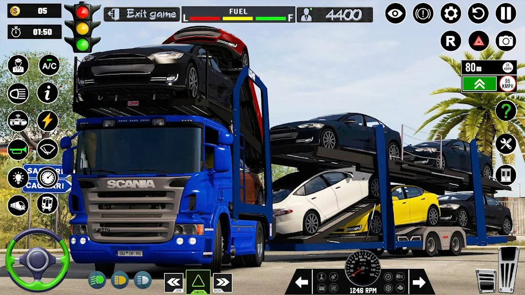 US Car Transport Simulator 3D Screenshot4