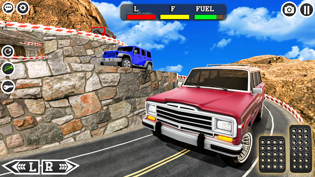 4x4 Mountain Climb Car Games Screenshot2