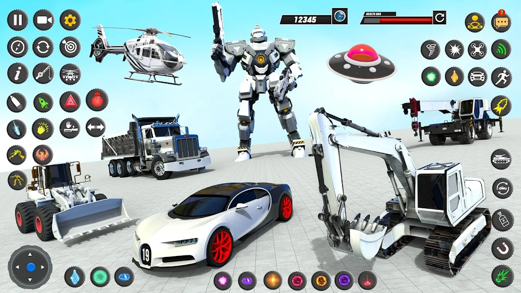 Robots War– Car Transform Game Screenshot1