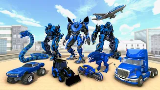 Snake Robot Car Transform Game Screenshot1