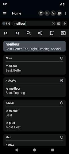 English French Dictionary Screenshot2