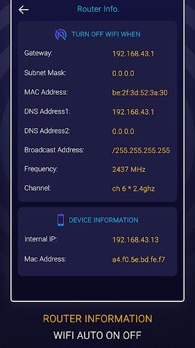 WiFi Automatic -WiFi Scheduler Screenshot5