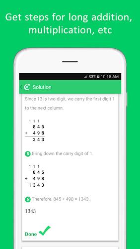 Cymath - Math Problem Solver Screenshot7