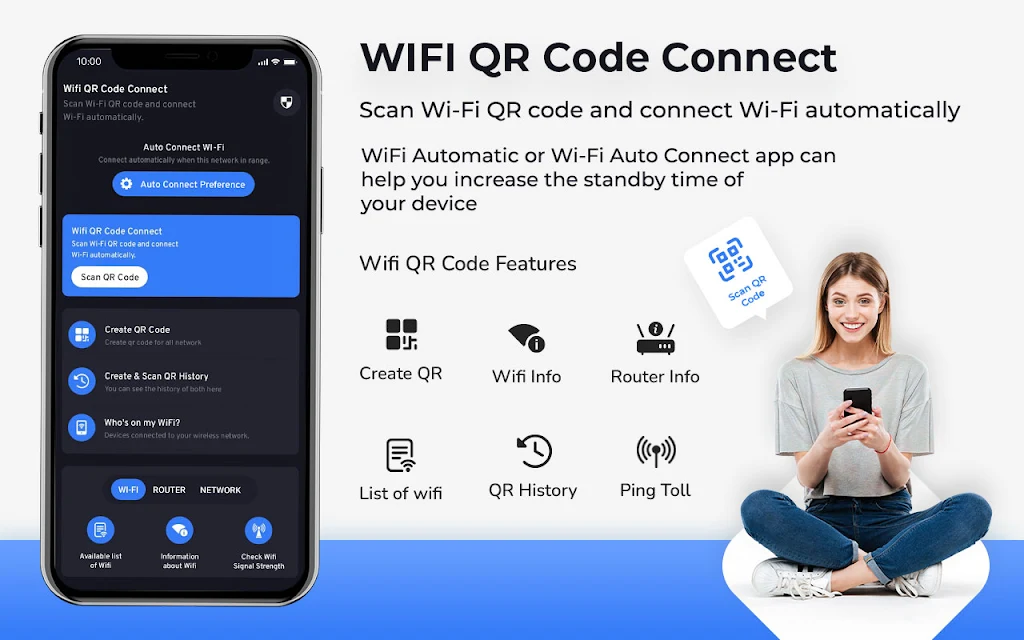 Wifi QR Code Connect Screenshot4