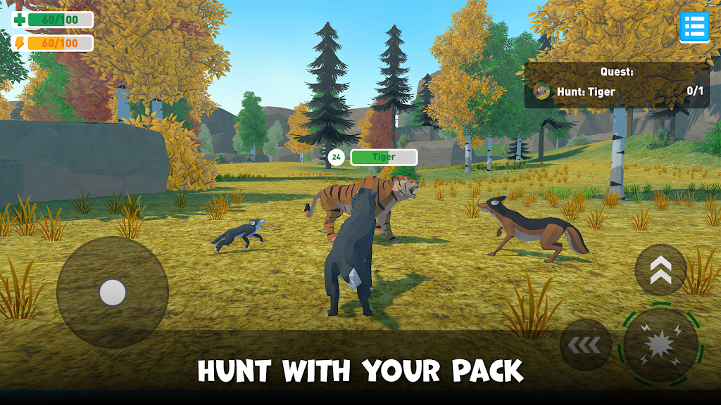 Wolf Family Simulator Screenshot1