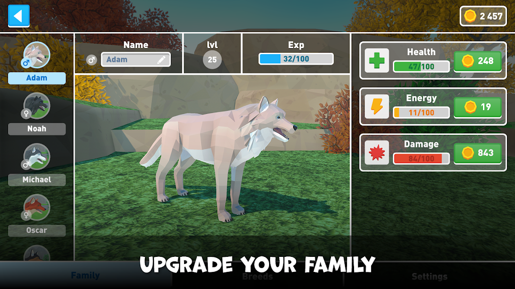 Wolf Family Simulator Screenshot3