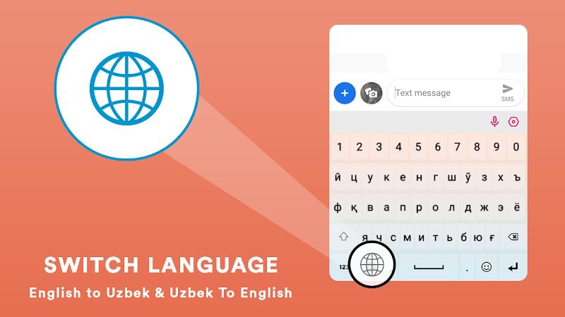 Uzbek English Keyboard App Screenshot18