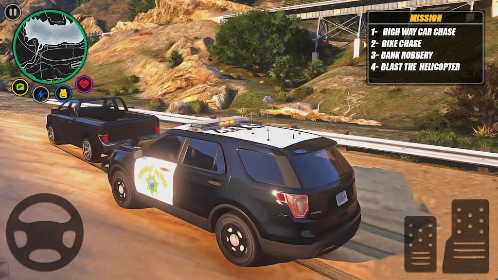 Police Van Driving: Cop Games Screenshot2