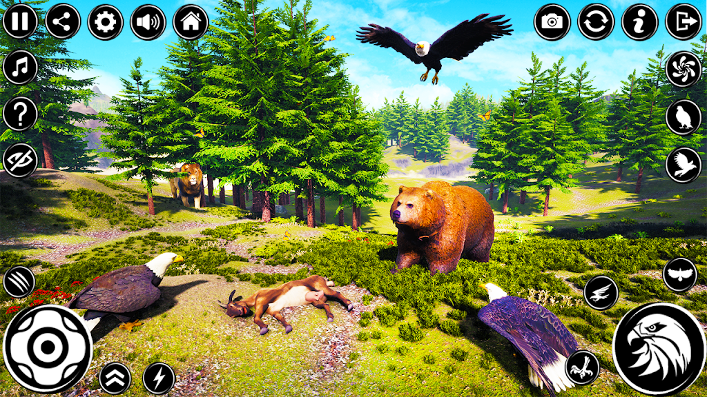 Eagle Simulator: Hunting Games Screenshot4