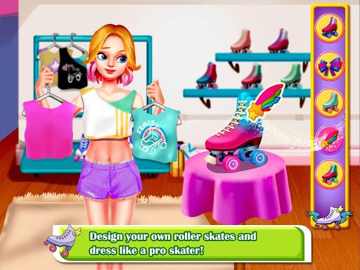 Roller Skating Girl: Perfect 10 ❤ Free Dance Games Screenshot1