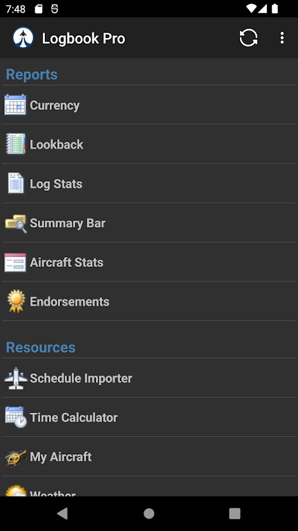 Logbook Pro Flight Log Screenshot2