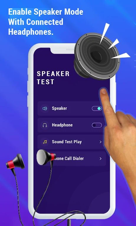 Earphone to Speaker Switcher Screenshot1