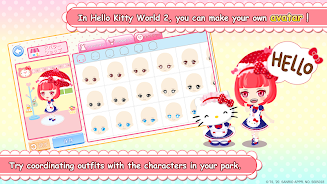 HelloKittyWorld2 Sanrio Kawaii Screenshot3