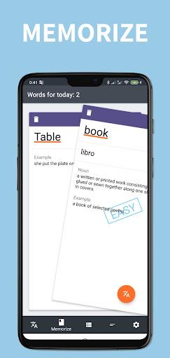 Learn Words - Memo Translate Screenshot3