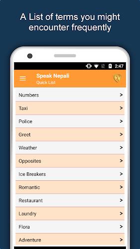 Speak Nepali : Learn Nepali La Screenshot8