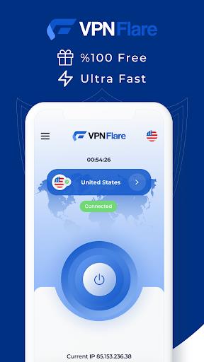 VPN Flare - Fast Proxy VPN Screenshot1