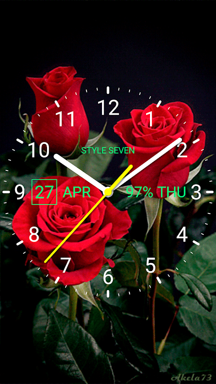 Analog Clock Live Wallpaper-7 Screenshot3