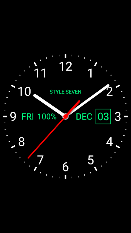 Analog Clock Live Wallpaper-7 Screenshot1