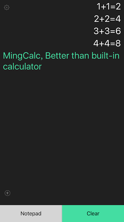 MingCalc Calculator - history Screenshot2