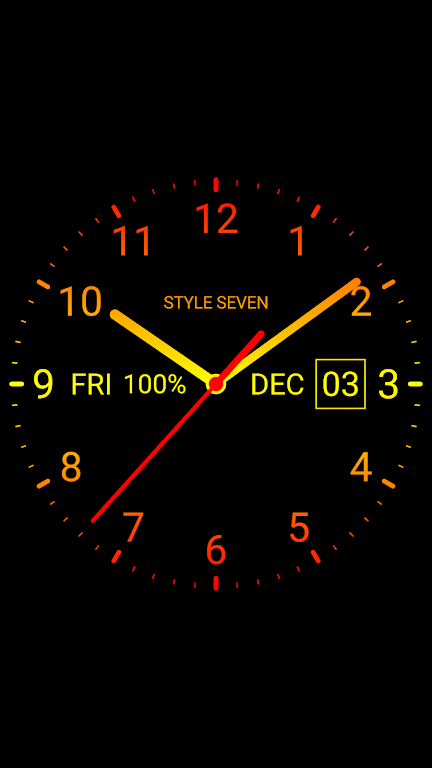 Analog Clock Live Wallpaper-7 Screenshot2