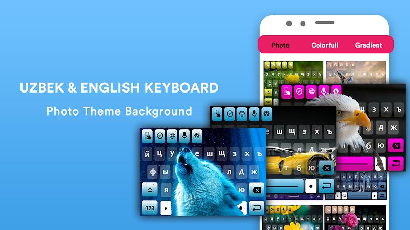 Uzbek English Keyboard App Screenshot1