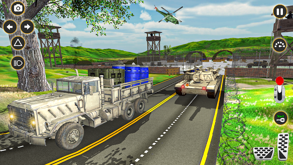 Army Truck Game Military Truck Screenshot4