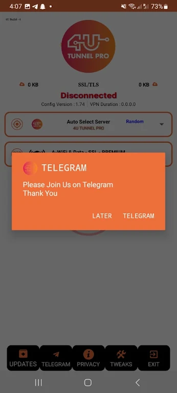 4U TUNNEL PRO - VPN Proxy Screenshot4