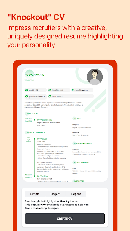 Cover Letter for Job App Screenshot3