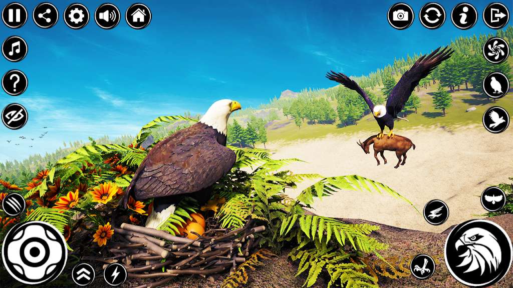 Eagle Simulator: Hunting Games Screenshot1