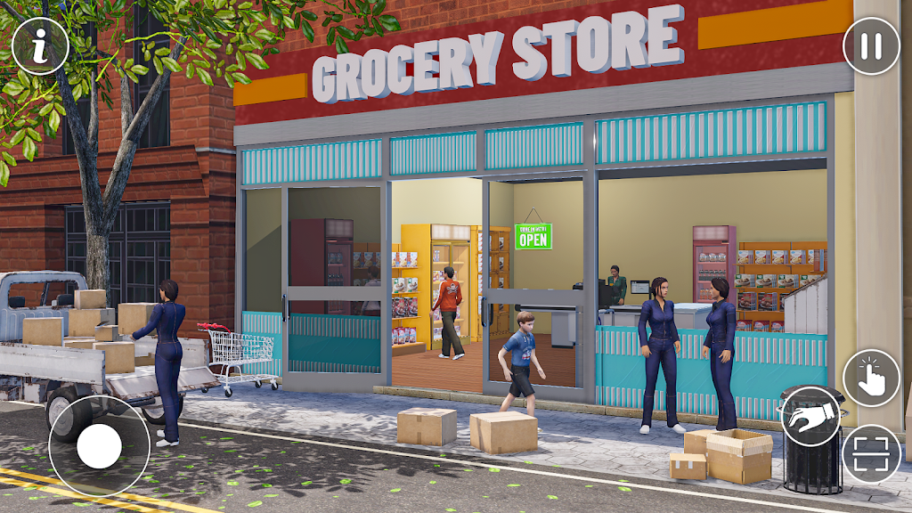 Supermarket Cashier Games 3D Screenshot1