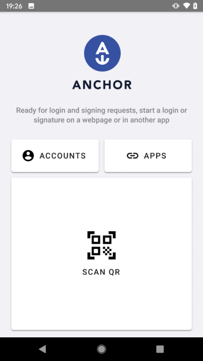 Anchor Wallet Screenshot1