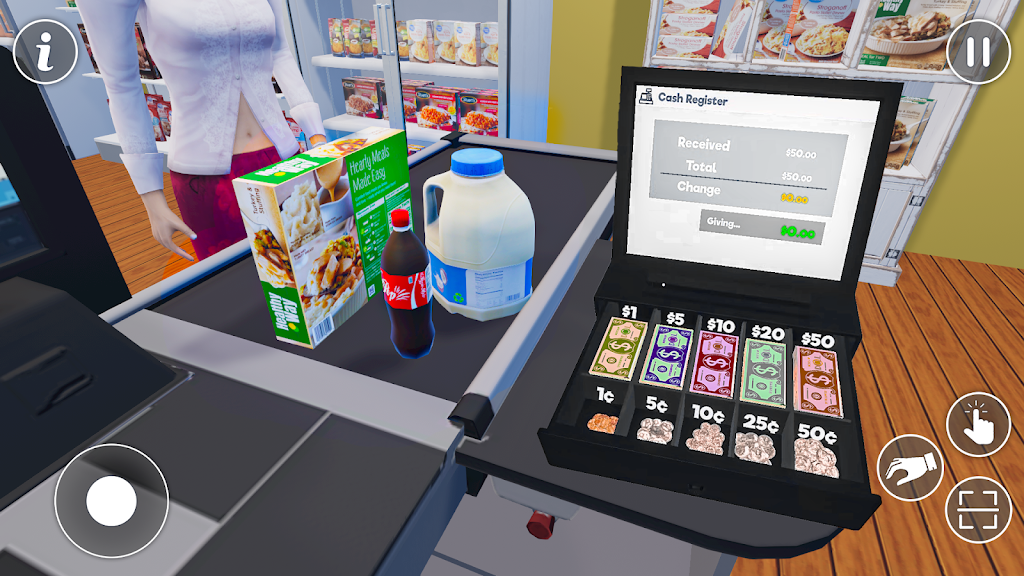 Supermarket Cashier Games 3D Screenshot2