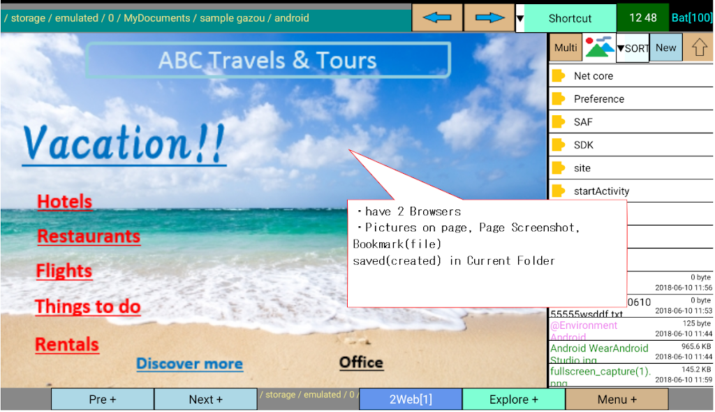 Web Explorer 999 Screenshot3