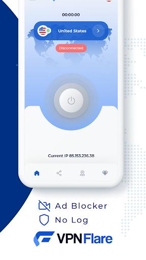 VPN Flare - Fast Proxy VPN Screenshot2