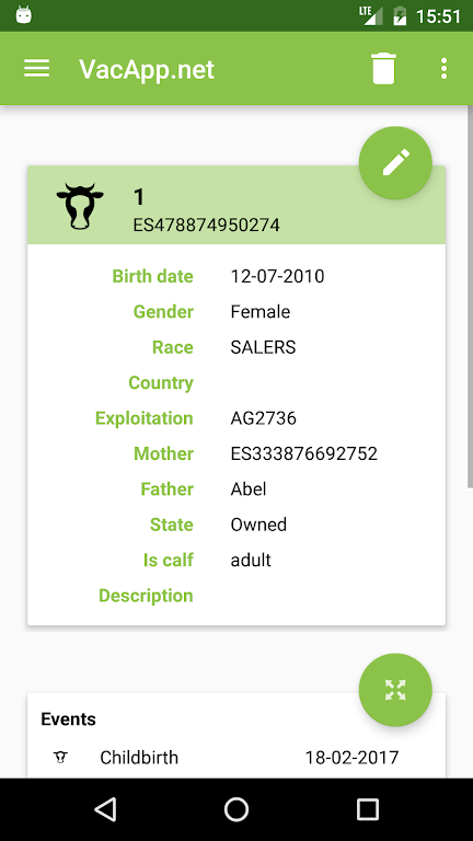 VacApp - Livestock management Screenshot2