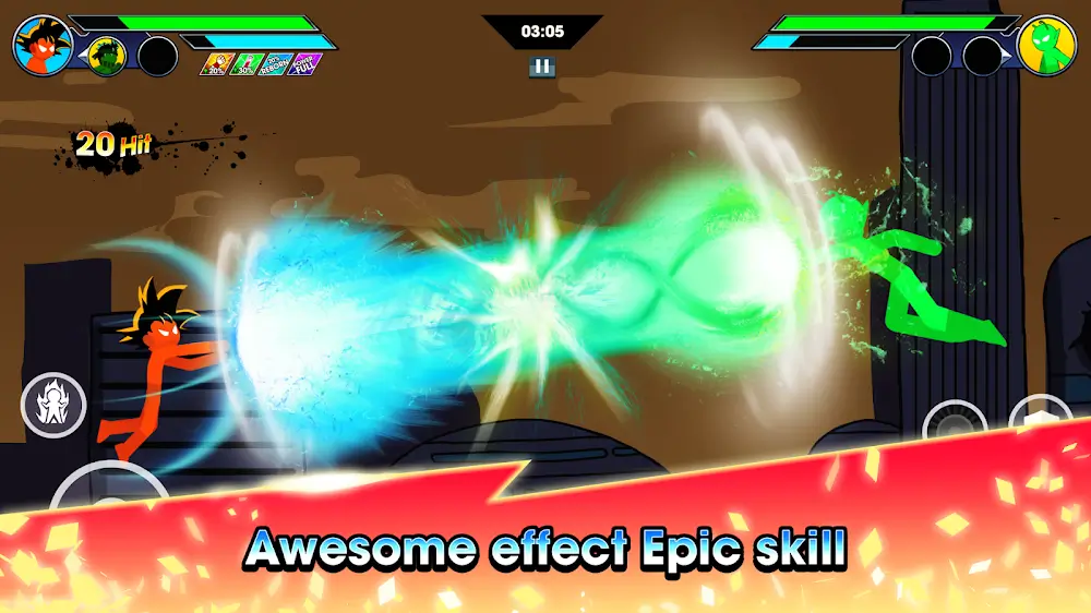 Battle Stick Warrios Legend Screenshot1