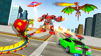 Snake Robot Car Transform Game Screenshot3