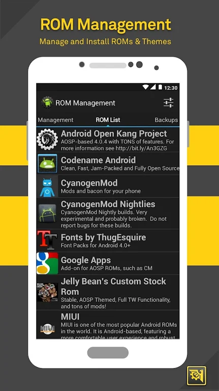 ROM Toolbox Lite Screenshot1