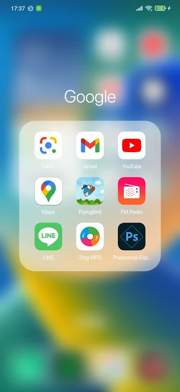 Launcher iOS 17, Phone 15 Screenshot4