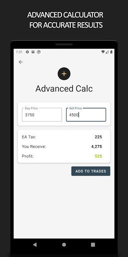 FUT Tax Calc: Ultimate Team 24 Screenshot4