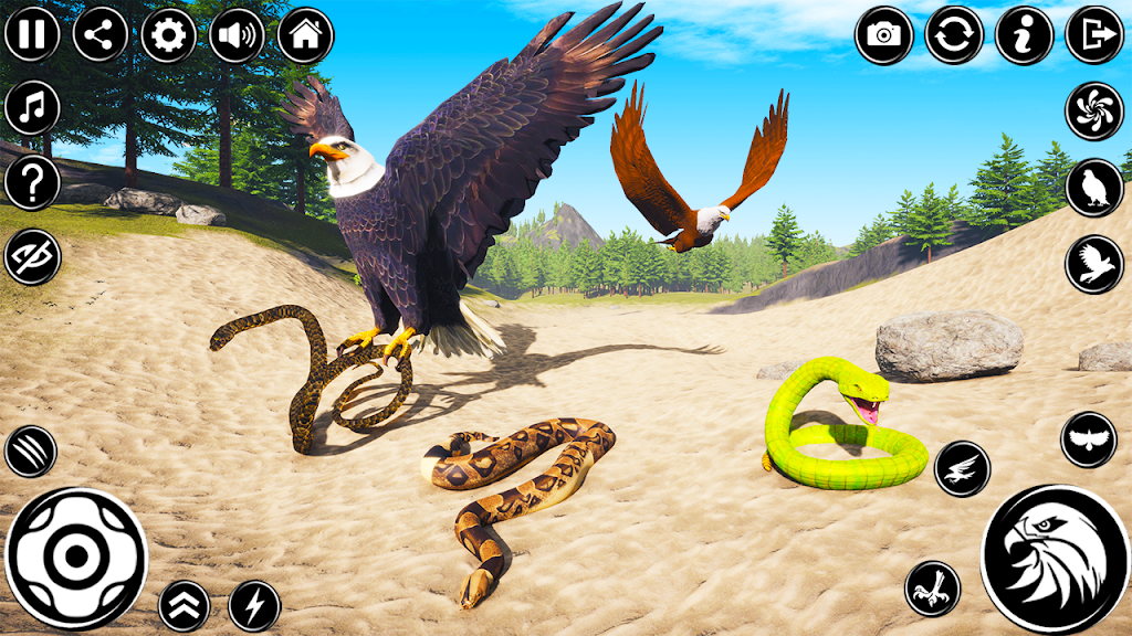 Eagle Simulator: Hunting Games Screenshot2