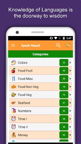 Speak Nepali : Learn Nepali La Screenshot1