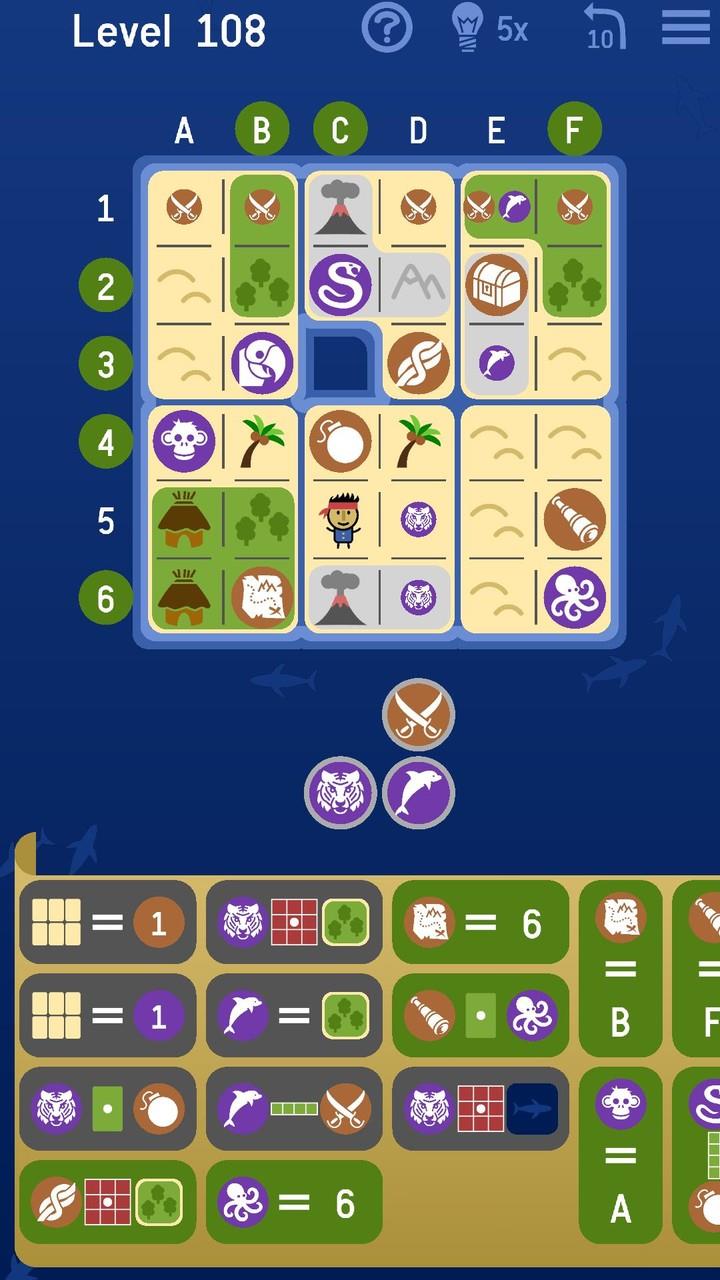 Einstein Riddle Island Puzzle Screenshot4