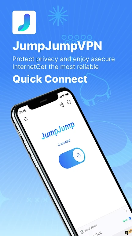 JumpJumpVPN- Fast & Secure VPN Screenshot1