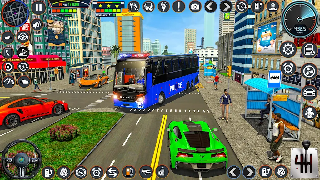 City Bus Simulator Bus Game 3D Screenshot1