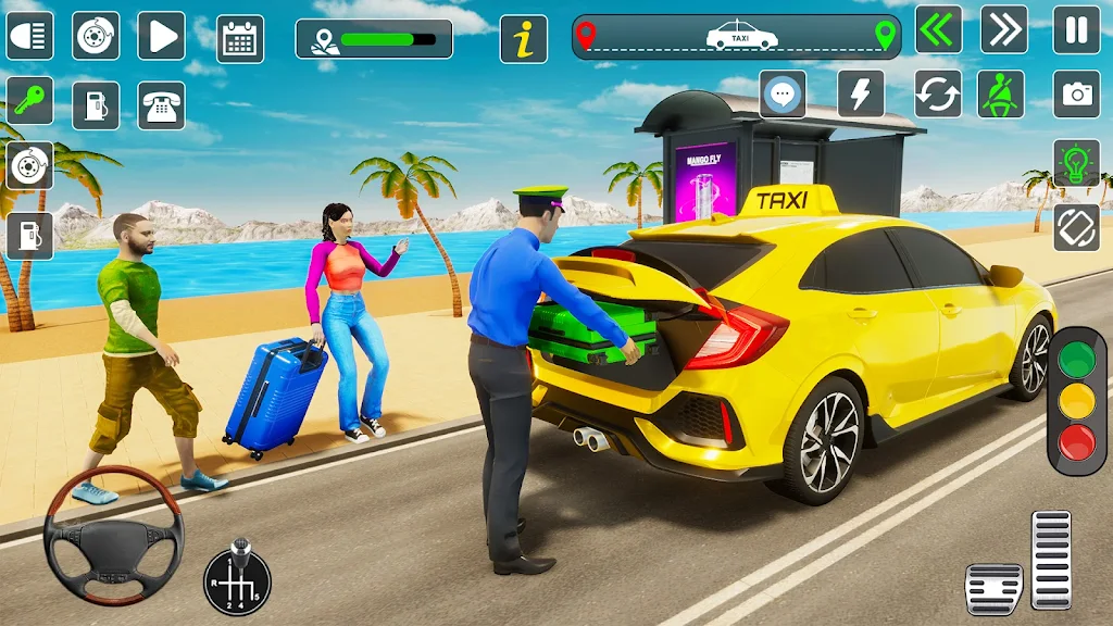 Taxi Driver 3D Driving Games Screenshot4