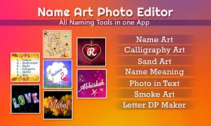 Name Art Photo Editing App Screenshot3